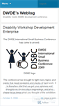 Mobile Screenshot of dwde.wordpress.com