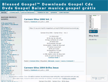 Tablet Screenshot of blessedgospel.wordpress.com