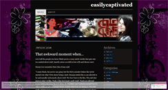 Desktop Screenshot of easilycaptivated.wordpress.com