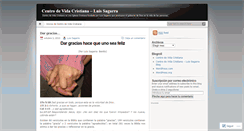 Desktop Screenshot of centrodevidacristiana.wordpress.com