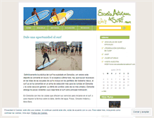 Tablet Screenshot of escuelaasturianadesurf.wordpress.com