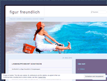Tablet Screenshot of figurfreundlich.wordpress.com