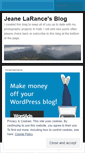Mobile Screenshot of jlarance.wordpress.com