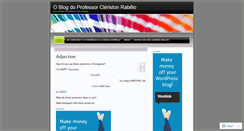 Desktop Screenshot of cleristonrabelo2000.wordpress.com