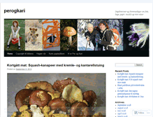 Tablet Screenshot of perogkari.wordpress.com