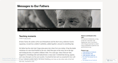 Desktop Screenshot of messagestoourfathers.wordpress.com