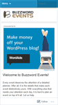 Mobile Screenshot of buzzwordevents.wordpress.com