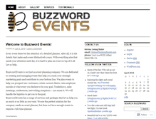 Tablet Screenshot of buzzwordevents.wordpress.com