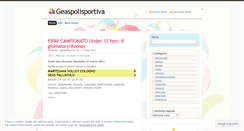 Desktop Screenshot of geaspolisportiva.wordpress.com