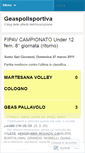 Mobile Screenshot of geaspolisportiva.wordpress.com