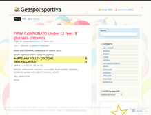 Tablet Screenshot of geaspolisportiva.wordpress.com