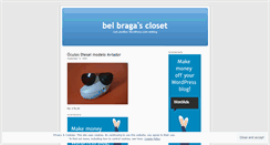 Desktop Screenshot of meucloset.wordpress.com