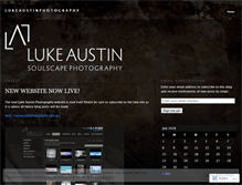 Tablet Screenshot of lukeaustin.wordpress.com