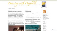 Desktop Screenshot of dancingwithdaffodils.wordpress.com