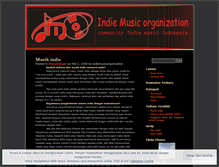 Tablet Screenshot of indiemusicorganization.wordpress.com