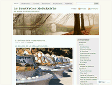 Tablet Screenshot of barcelonamodernista.wordpress.com