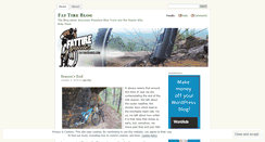 Desktop Screenshot of fattireguides.wordpress.com