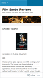 Mobile Screenshot of filmsnobs.wordpress.com