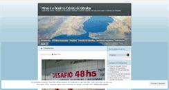 Desktop Screenshot of mineirosnoestreitodegibraltar.wordpress.com