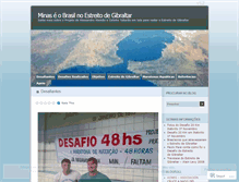 Tablet Screenshot of mineirosnoestreitodegibraltar.wordpress.com