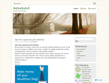 Tablet Screenshot of bizvehayat.wordpress.com