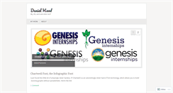Desktop Screenshot of danielhood.wordpress.com