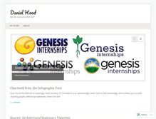 Tablet Screenshot of danielhood.wordpress.com