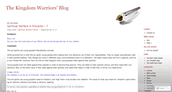 Desktop Screenshot of kingdomwarriors.wordpress.com