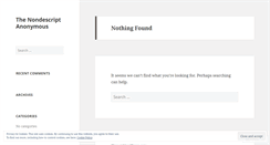 Desktop Screenshot of dissentingmind.wordpress.com