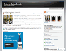 Tablet Screenshot of bottlesbydesigntenerife.wordpress.com