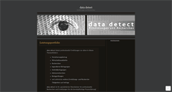 Desktop Screenshot of datadetect.wordpress.com