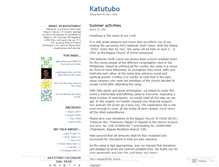 Tablet Screenshot of katutubo.wordpress.com