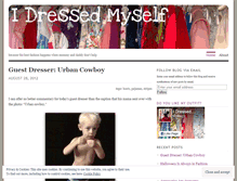 Tablet Screenshot of fashionhappens.wordpress.com