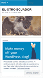 Mobile Screenshot of elotroecuador.wordpress.com