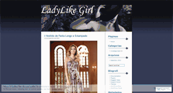 Desktop Screenshot of ladylikegirl.wordpress.com