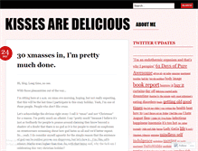 Tablet Screenshot of kissesaredelicious.wordpress.com