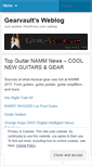Mobile Screenshot of gearvault.wordpress.com