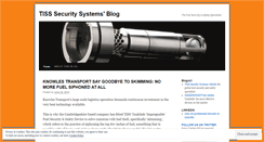 Desktop Screenshot of dieselsecurity.wordpress.com