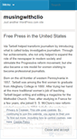 Mobile Screenshot of musingwithclio.wordpress.com
