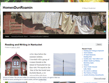 Tablet Screenshot of homendunroamin.wordpress.com