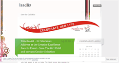 Desktop Screenshot of laadlis.wordpress.com