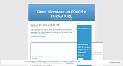 Desktop Screenshot of diventarecoach.wordpress.com