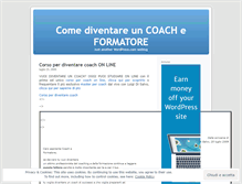 Tablet Screenshot of diventarecoach.wordpress.com