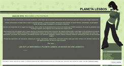 Desktop Screenshot of planetalesbos.wordpress.com