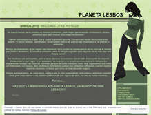 Tablet Screenshot of planetalesbos.wordpress.com