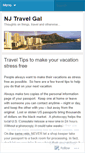 Mobile Screenshot of njtravelgal.wordpress.com