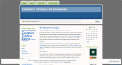Desktop Screenshot of makemoneycurrencytrading.wordpress.com