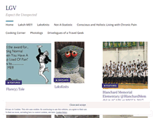 Tablet Screenshot of lgvblogs.wordpress.com