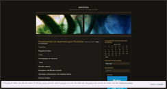 Desktop Screenshot of nutricion2s2009.wordpress.com