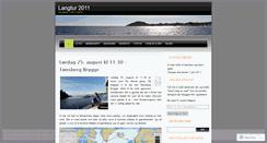 Desktop Screenshot of langtur2011.wordpress.com